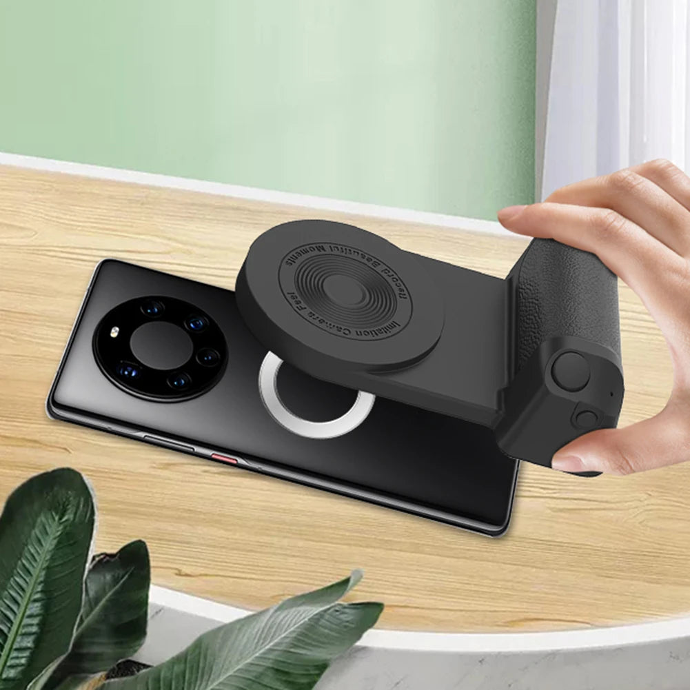 Magnetic Camera Handle Bluetooth Phone Grip