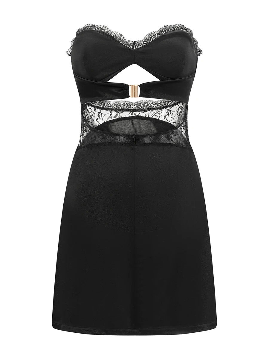 Elegant Off-Shoulder Ruffle Bodycon Dress