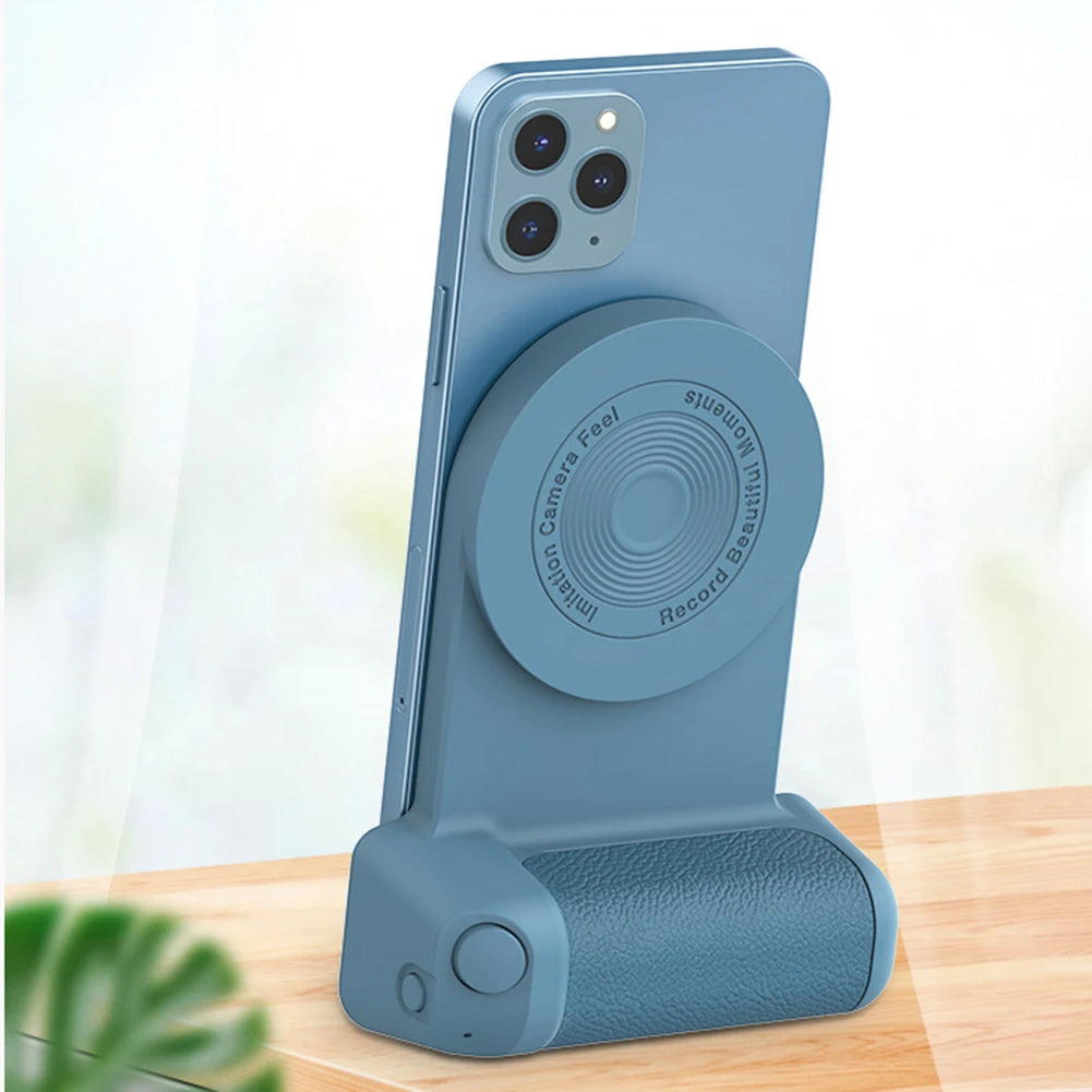 Magnetic Camera Handle Bluetooth Phone Grip