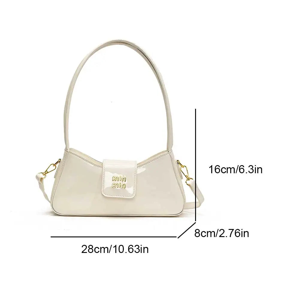 High-end Patent Leather Shoulder Bag