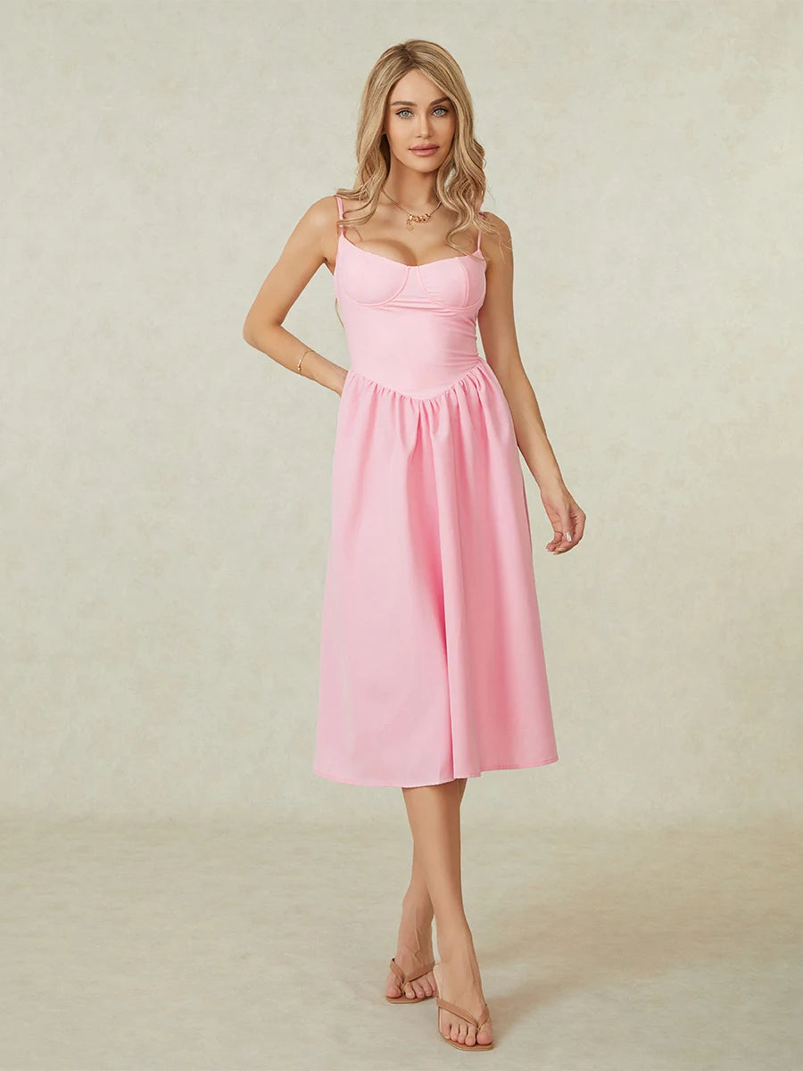 Summer Midi Cami Dress