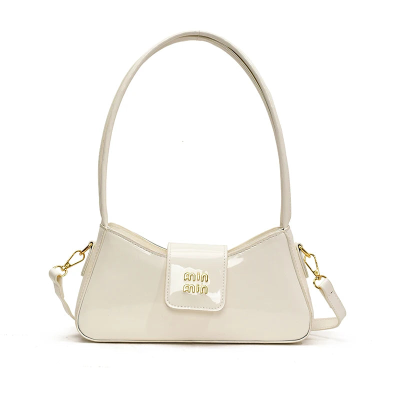 High-end Patent Leather Shoulder Bag