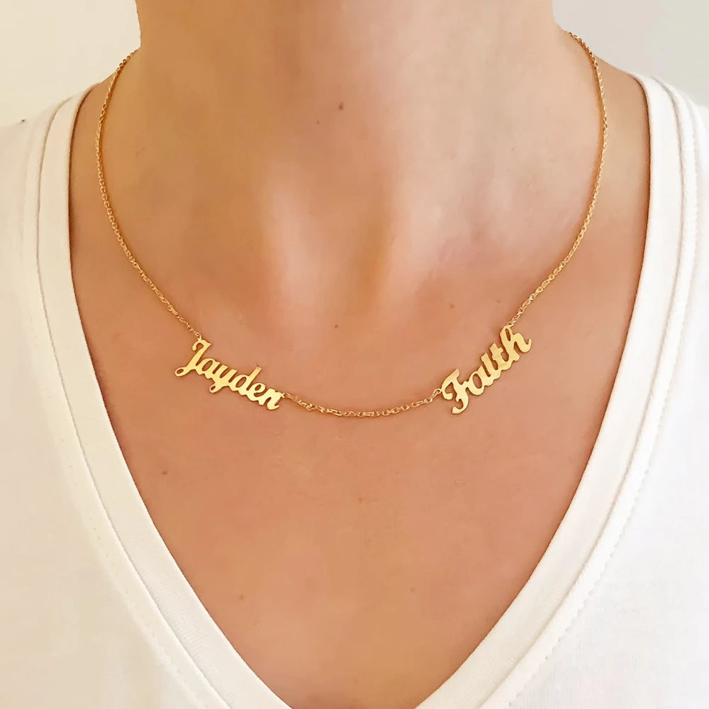 Mother Day Custom Multiple Names Necklace
