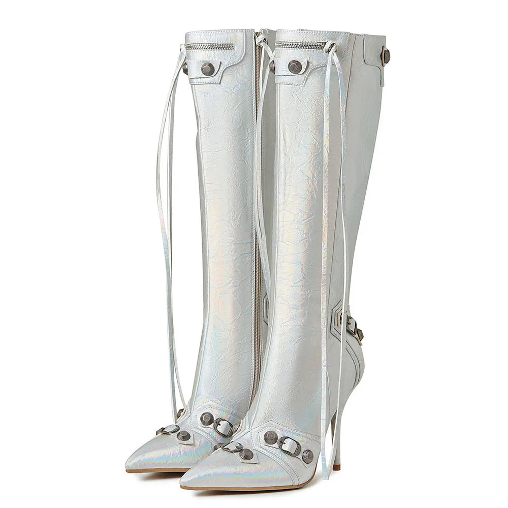 Knee High Boots Pointed