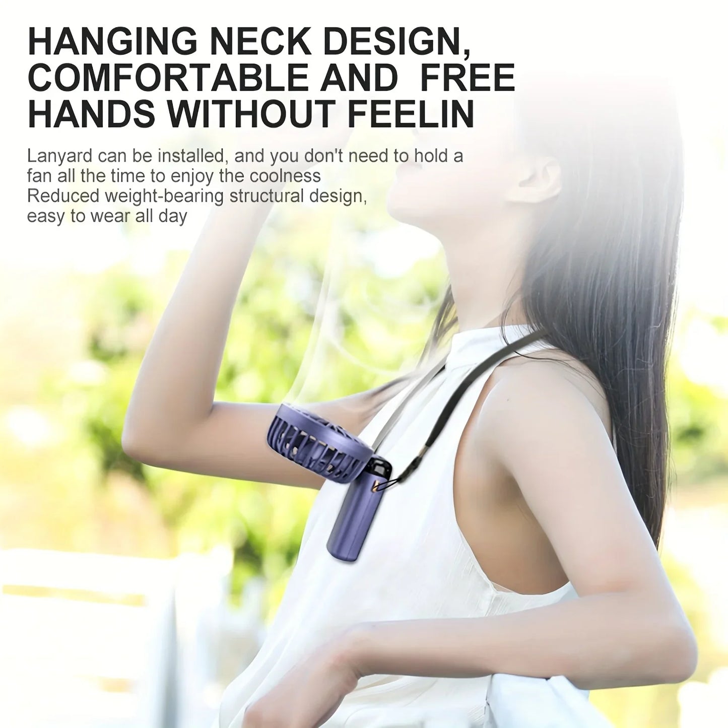 Portable Handheld Fan 2 Pack