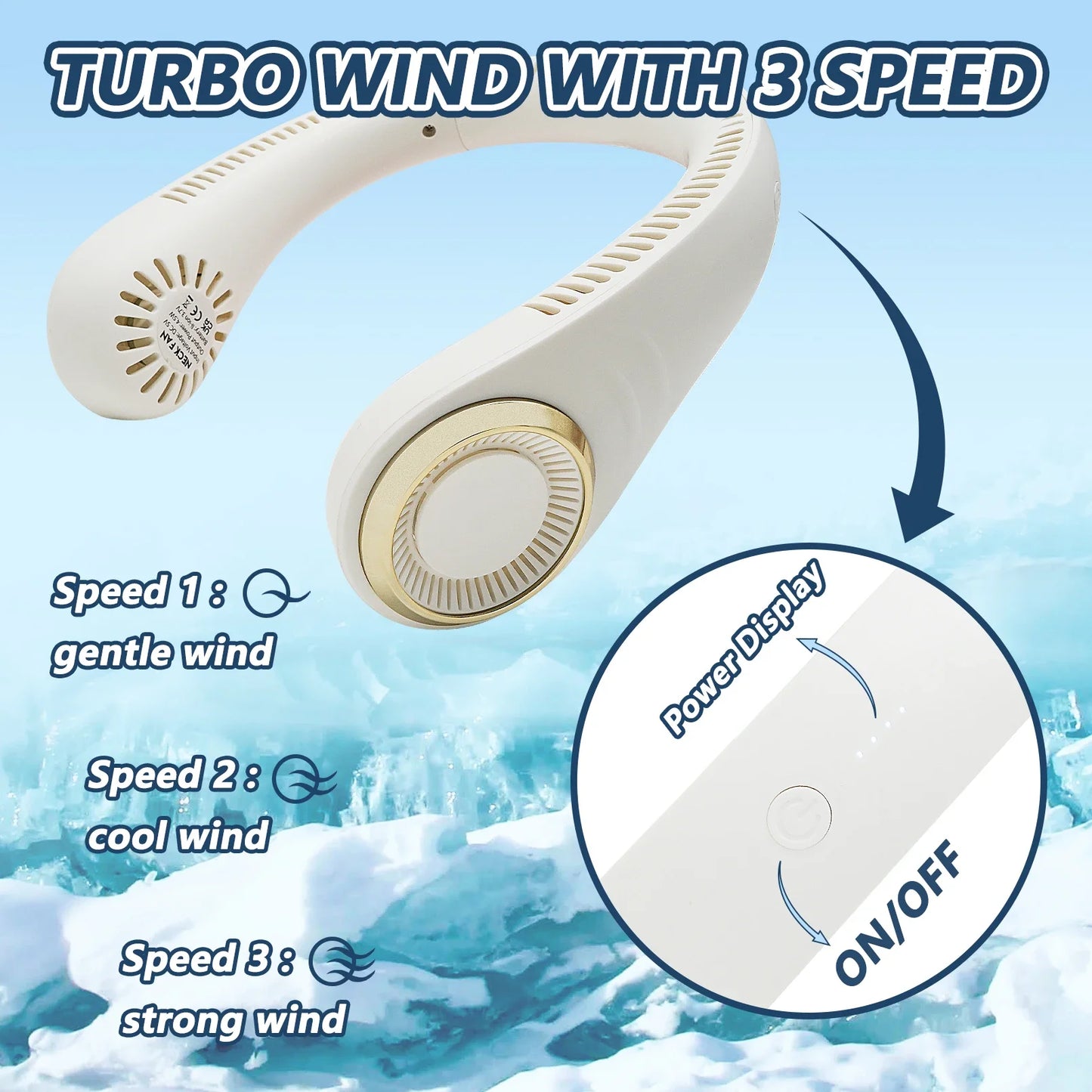 Hanging Neck Fan Portable