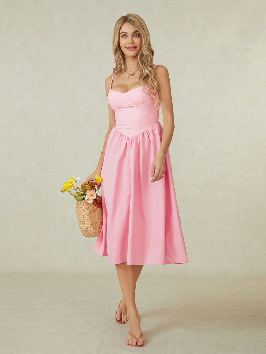 Summer Midi Cami Dress