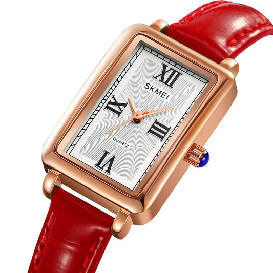 PU Leather Waterproof Watch