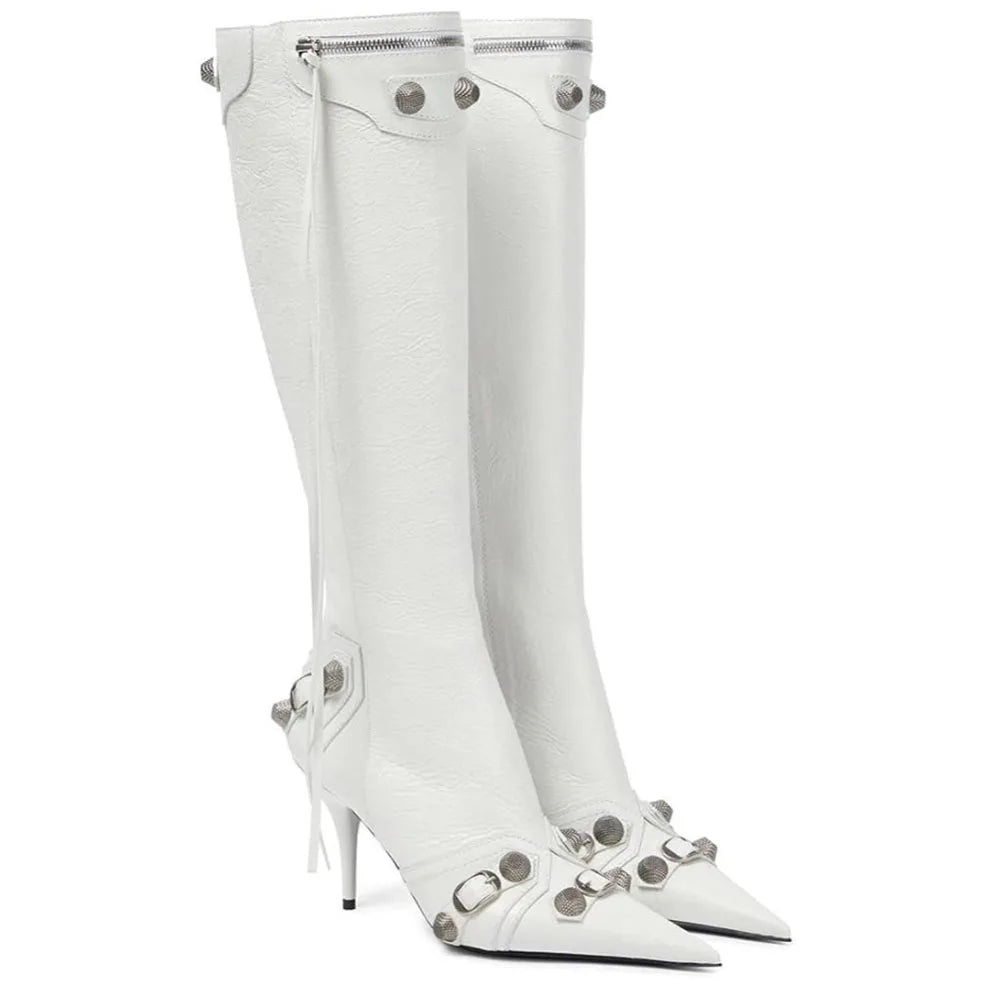 Knee High Boots Pointed