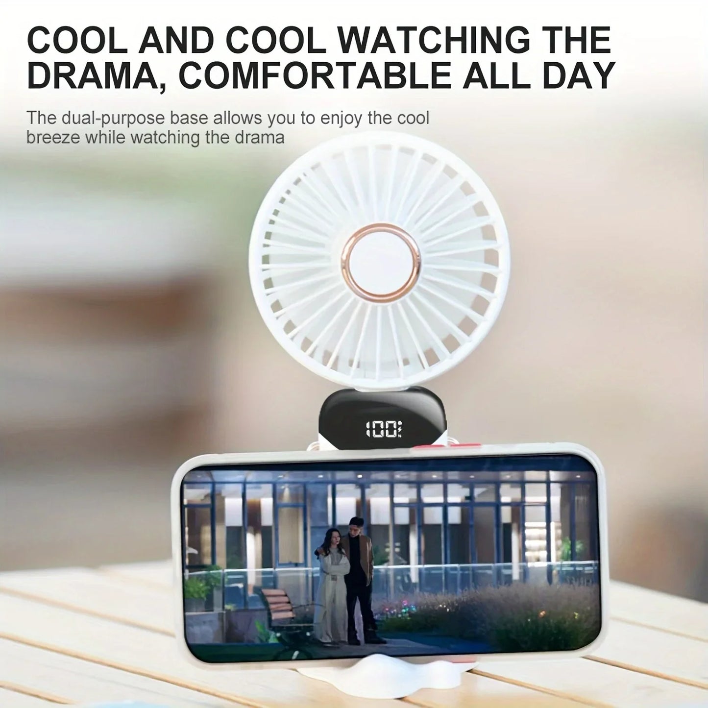 Portable Handheld Fan 2 Pack