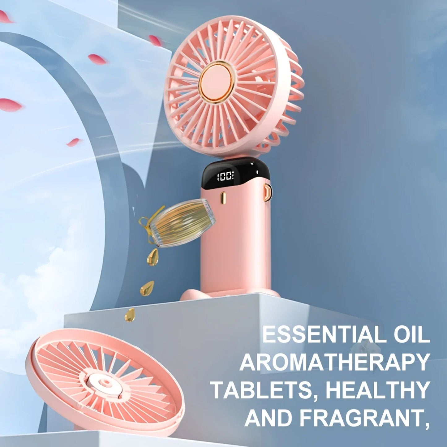 Portable Handheld Fan 2 Pack