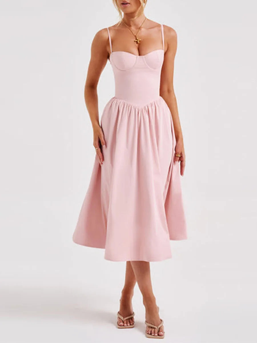 Summer Midi Cami Dress