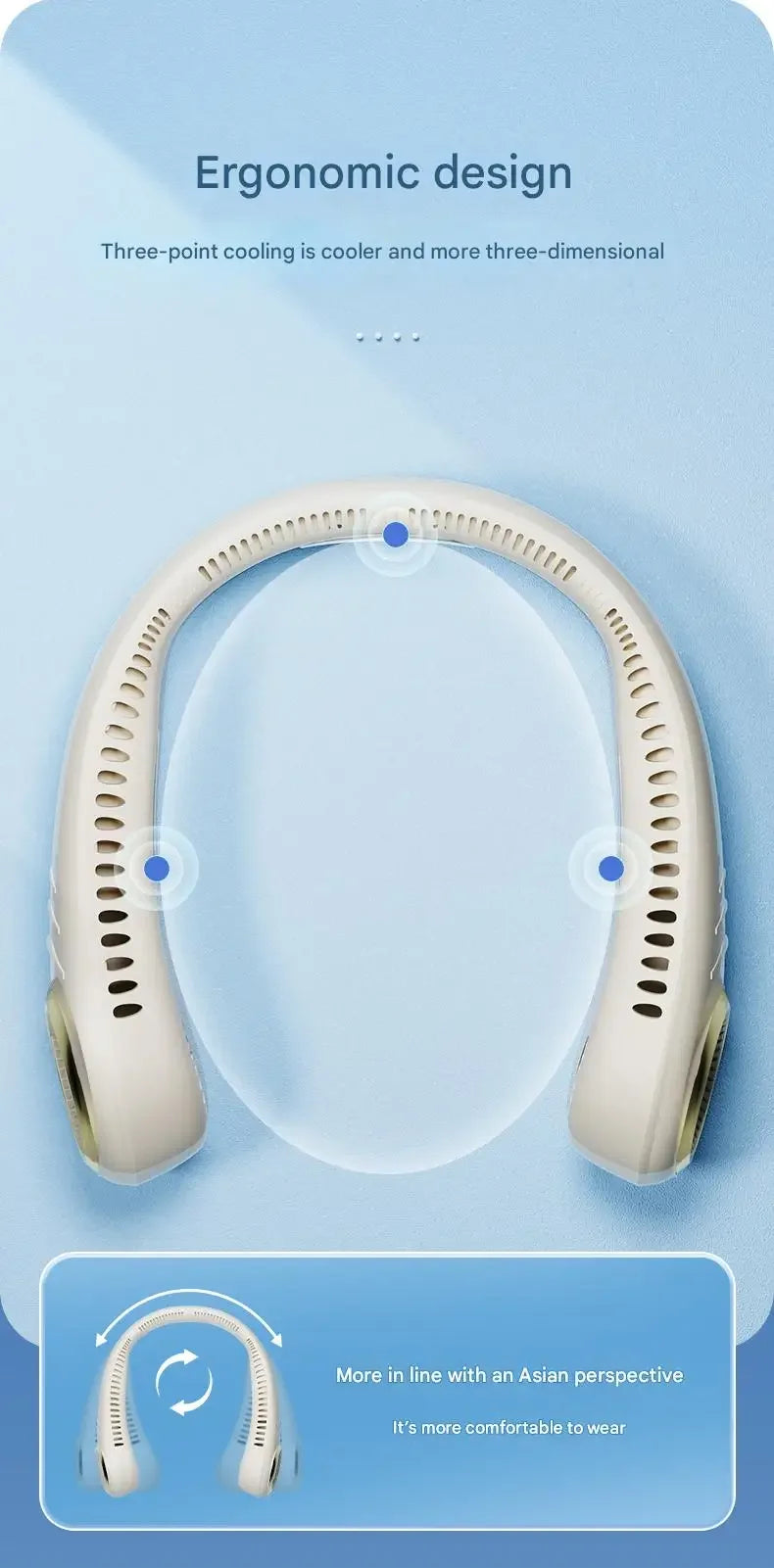 Hanging Neck Fan Portable