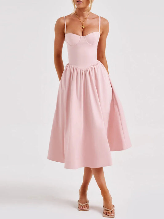 Summer Midi Cami Dress
